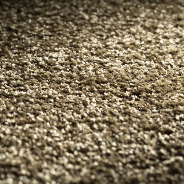 JAB Amaze 635 caramel – quadratische Draufsicht Velours-Teppichboden in caramel